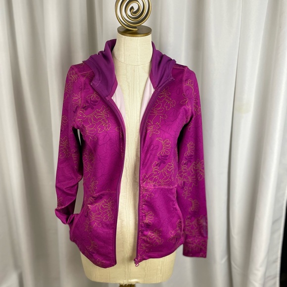 Mondetta Fuschia Zip-Up Athletic Hoodie - Size Small - Picture 2 of 14